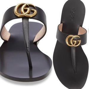 Gucci t strap sandals in original box